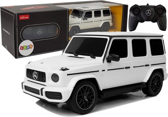 Auto Mercedes AMG G63 Afstandsbediening R / C 1:24 Wit 2,4 G