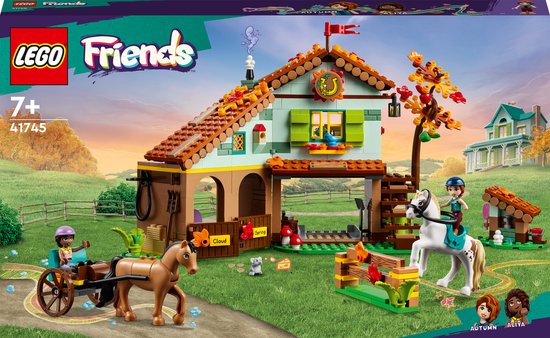 LEGO Friends Autumns paardenstal Boerderij Paarden Speelgoed Dieren Set voor Kinderen - 41745