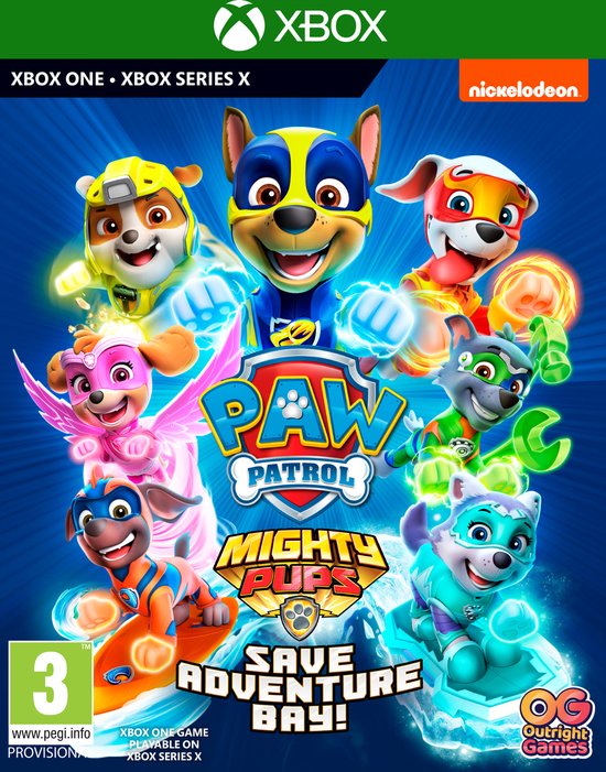 Paw Patrol:  Mighty Pups Save Adventure Bay - Xbox One & Xbox Series X