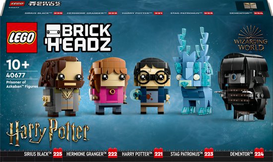 LEGO Brickheadz Harry Potter 40677 - Gevangene van Azkaban™ figuren