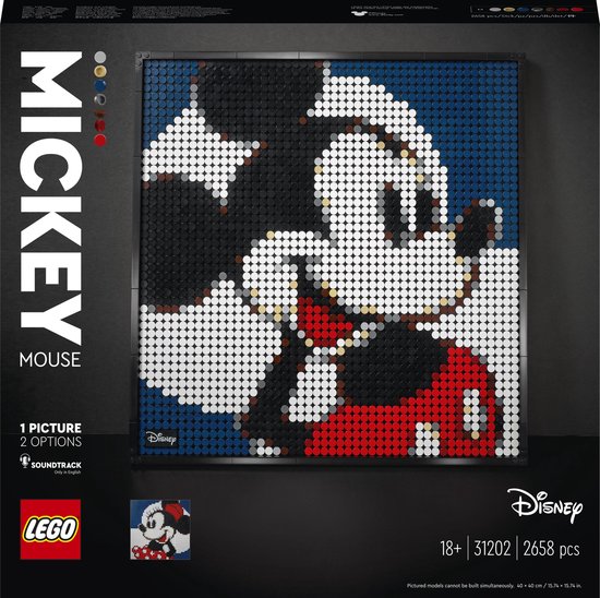 LEGO Art Disney's Mickey Mouse - 31202