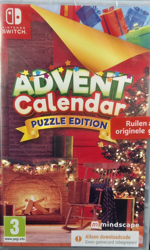 Nintendo SWITCH Adventskalender Game - Puzzle edition