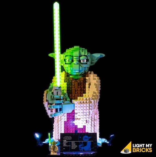 Light My Bricks - Verlichtingsset geschikt voor LEGO Star Wars Yoda 75255