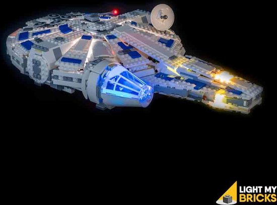 Light My Bricks - Verlichtingsset geschikt voor LEGO Star Wars Kessel Run Millennium Falcon 75212