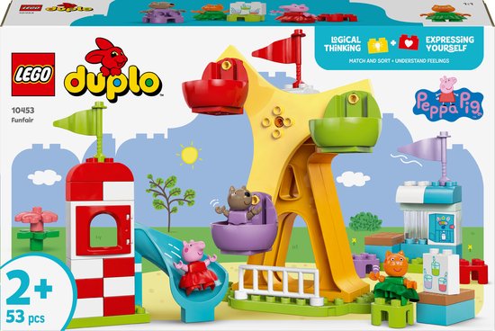 LEGO® DUPLO® Peppa Big Kermis - Speelgoed voor Peuters - 10453