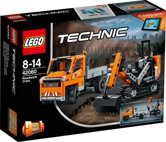 LEGO Technic Wegenbouwploeg - 42060