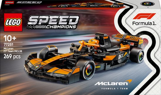 LEGO Speed Champions McLaren F1 Team MCL38 racewagen Set - 77251