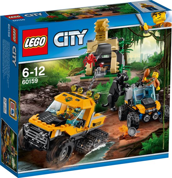 LEGO City Jungle Missie met Halfrupsvoertuig - 60159