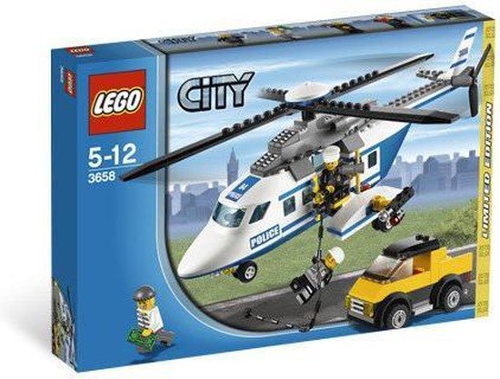 LEGO City Politiehelikopter - 3658