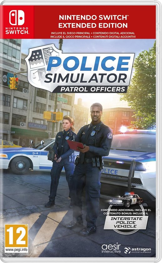 Police Simulator Patrol Officers Nintendo Switch