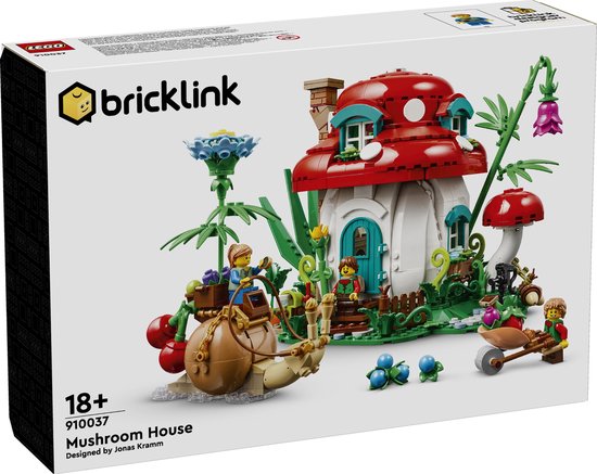 LEGO Bricklink Mushroom House 910037