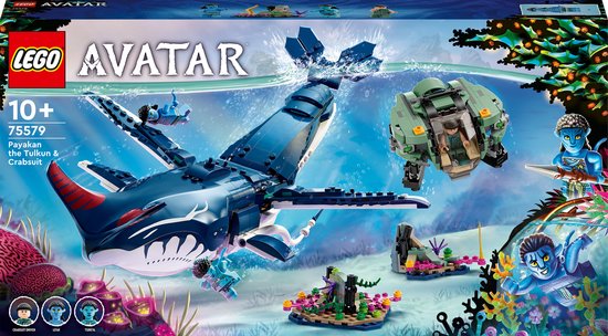 LEGO Avatar Payakan the Tulkun & Crab Suit Bouwset - 75579