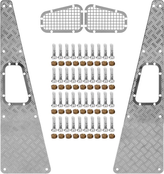 Metall Unterfahrschutz Seiten Upgrade Teile Zubehör Für Traxxas 1/10 Rc Car - VGEBY Rc - Html_CONTENT. .
