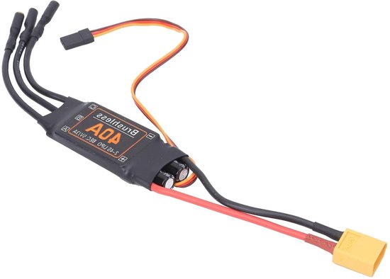 Borstelloze ESC Borstelloze Motor Elektrische Snelheidsregelaar 40A RC Uitgang 5 V/3 A Uitloop voor Vliegtuig Accessoires RC Drone - HTML Content - Borstelloze ESC. .