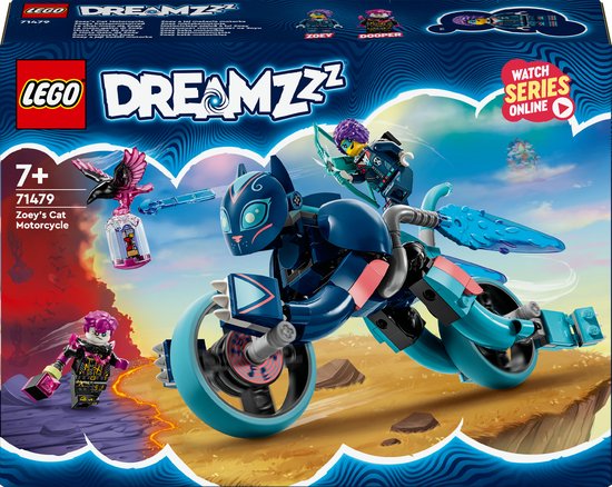 LEGO DREAMZzz Zoey's kattenmotor speelgoedmotor - 71479