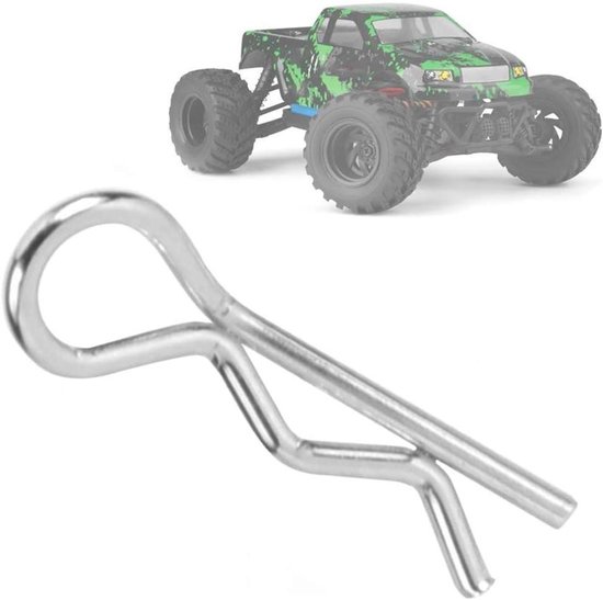 VGEBY 16 Stück Karosseriestift RC Karosserieclips Pin R-förmiger RC Car Clip 1/18 Modellauto Ersatzteil Passend für HS 18301 18302 18311 18312 1/18 RC Car - html content - body tag .