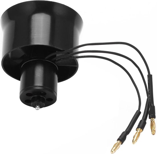 Kanaalventilator 30mm met Borstelloze Motor en 6 Bladen - QX-motor en QF1611-7000KV voor RC-vliegtuig .