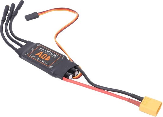 Borstelloze ESC 40A RC Uitgang 5 V/3 A - Borstelloze Motor Snelheidsregelaar met HTML Content - voor RC Vliegtuig Accessoires en Drone .