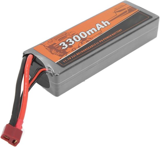 RC Lipo Batterij 11.1V 35C 3300mAH Lithium Polymeer Batterij - T Vrouwelijke Plug - ZD Racing 1/10 1/12 1/8 RC Cars - Hoogwaardige Kwaliteit .