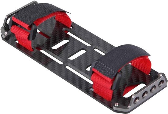 Koolstofvezel batterijmontageplaat - vervanging voor Traxxas Redcat Axial scx1 1:10 Crawler RC Car .