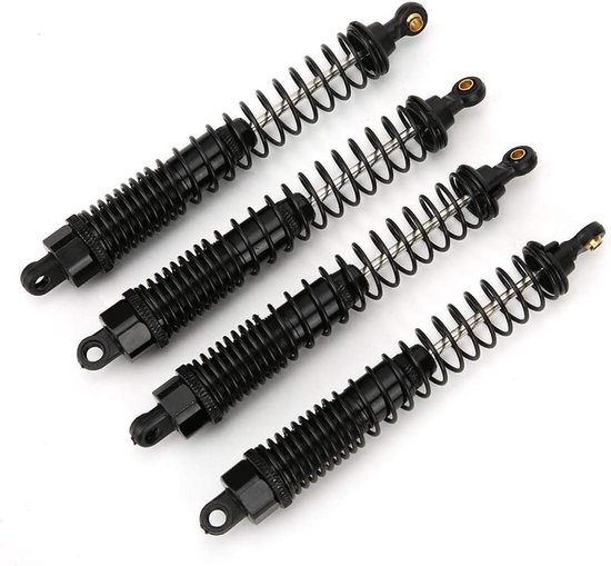 4 Stks Metalen Shock Demper Struts - Universele Modificatie Accessoire voor 1/10 RC Auto Model .