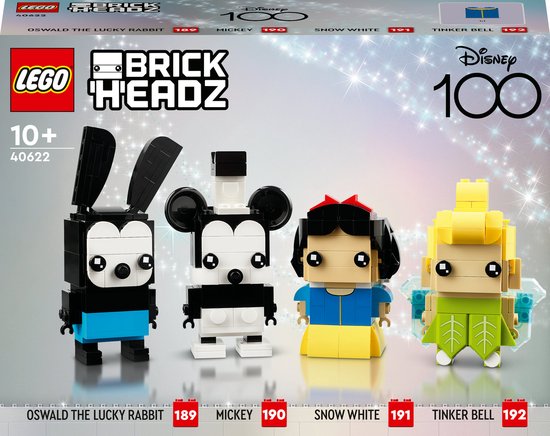 LEGO Brickheadz 40622 - Disney's 100e verjaardag