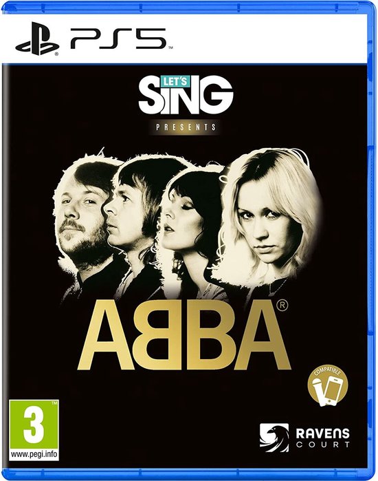 PlayStation 5 Video Game Ravenscourt Let's Sing ABBA