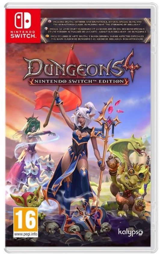 Dungeons 4 - Nintendo Switch-spel - Deluxe editie