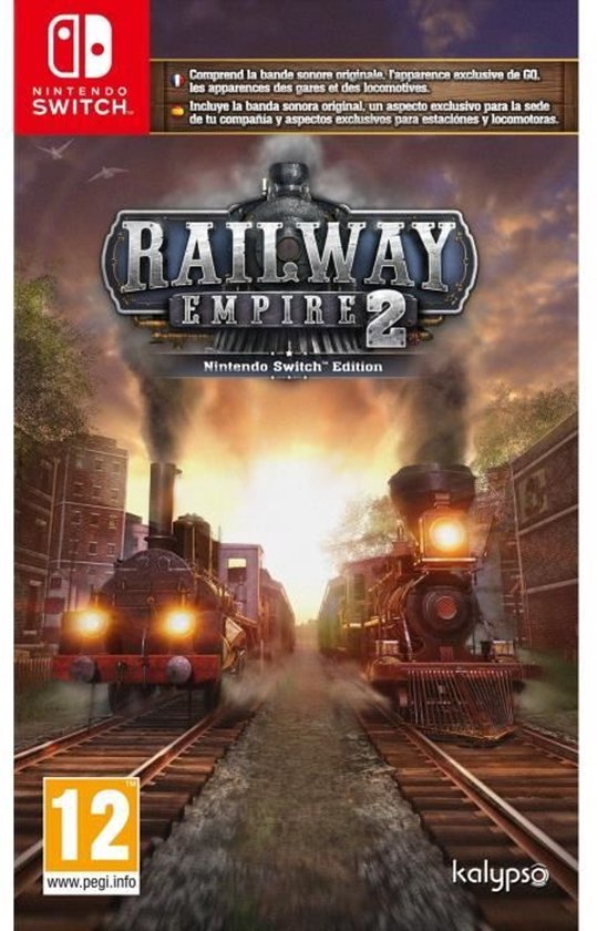 Railway Empire 2 - Nintendo Switch-spel - Deluxe editie