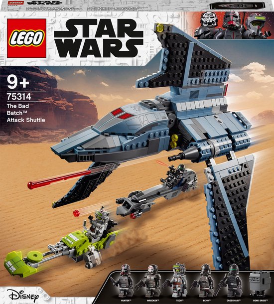 LEGO Star Wars The Bad Batch Aanvalsshuttle - 75314