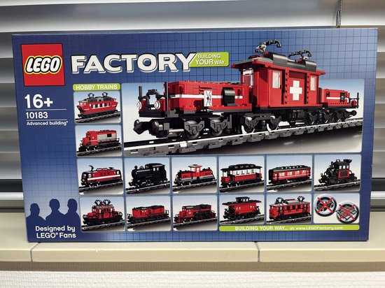 Lego Factory Hobby Trains - 10183 (LEGO exclusive uit 2007, Designed by LEGO fans)