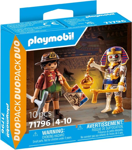 Playmobil - Schattenjager En Mummie.