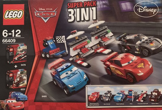 LEGO - Disney - Cars - Super Pack - 3 in 1 - 66409