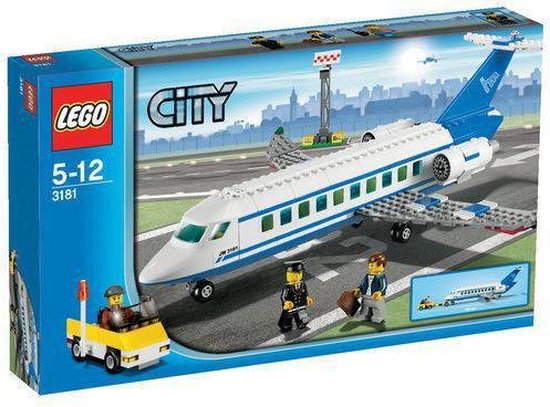 LEGO City Passagiersvliegtuig - 3181