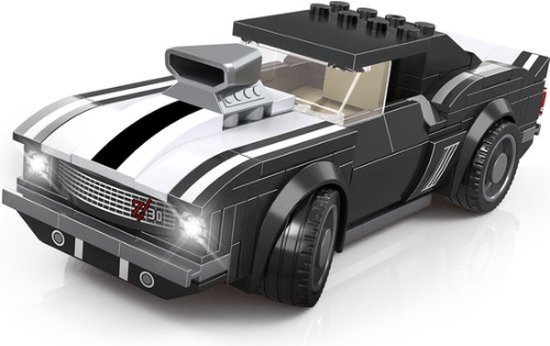 Luke - Muscle auto - Speelgoed - f1 - formule 1 - volwassenen - Compatibel met LEGO - Speed - Racewagen