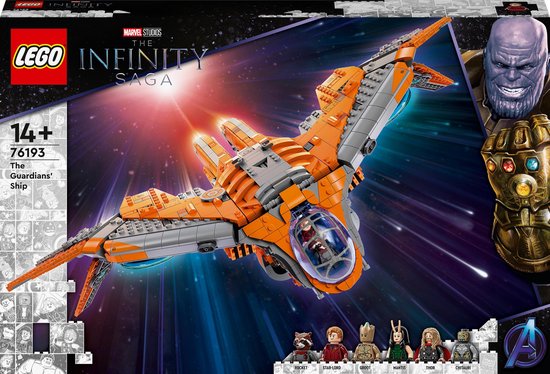 LEGO Marvel Avengers Het Schip van de Guardians - 76193