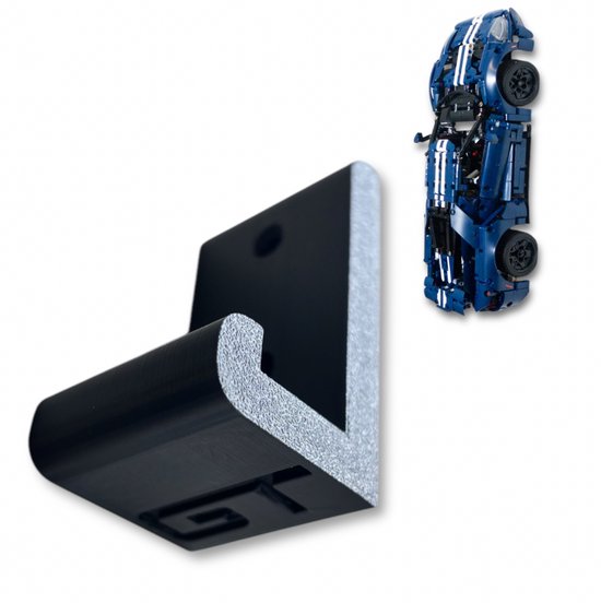 YUOM. Wall Mount voor LEGO Technic Ford GT Lego - Muurbeugel LEGO Technic Car Wall Mount - Ford GT LEGO - Lego Houder Auto Modellen - Lego Ford GT