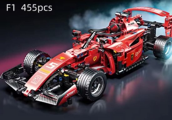 F1 raceauto LEGO Technic compatibel - racecar - 455pcs