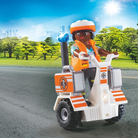 Playmobil 70052 Eerste hulp balans racer/Secouriste et gyropode