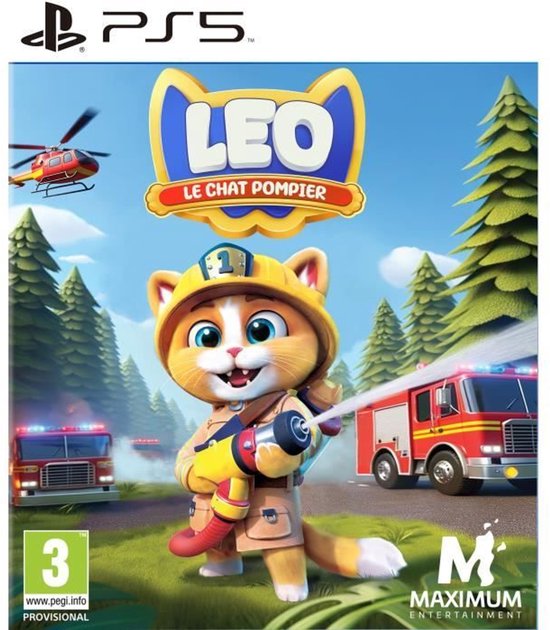 Leo de brandweerkat - PS5-game