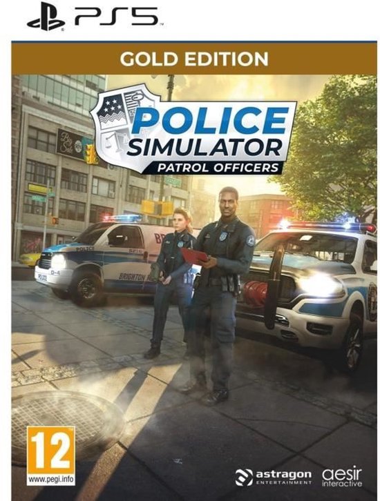 Police Simulator Patrol Officers - PS5-game - Gouden editie