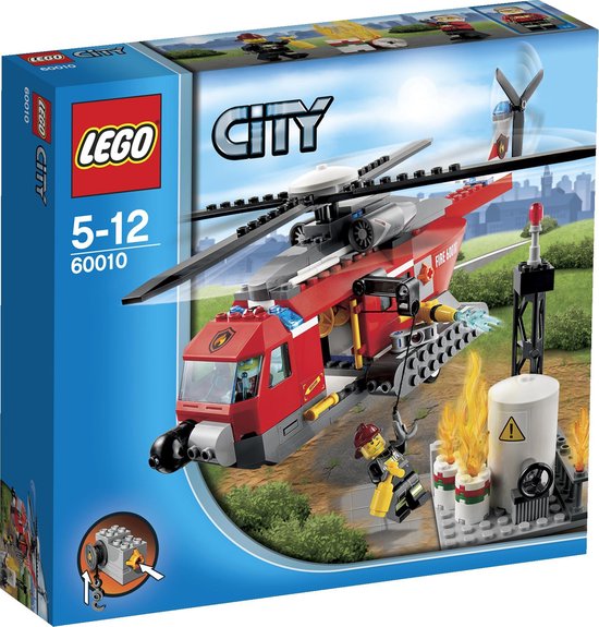 LEGO City Brandweerhelikopter - 60010