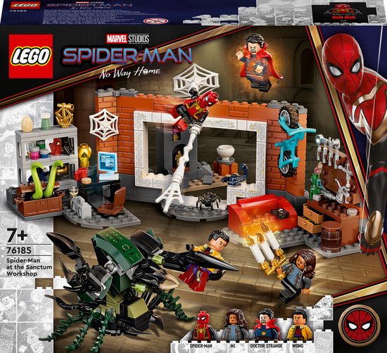 LEGO Marvel Spiderman bij de Sanctum Uitvalbasis - 76185