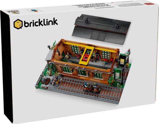 LEGO Bricklink Old Train Engine Shed 910033