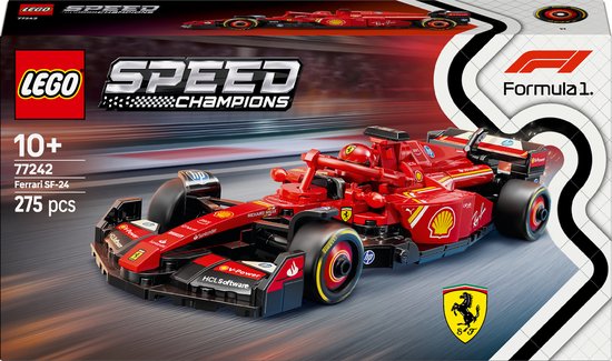 LEGO Speed Champions Ferrari SF-24 F1 Racewagen Set - 77242