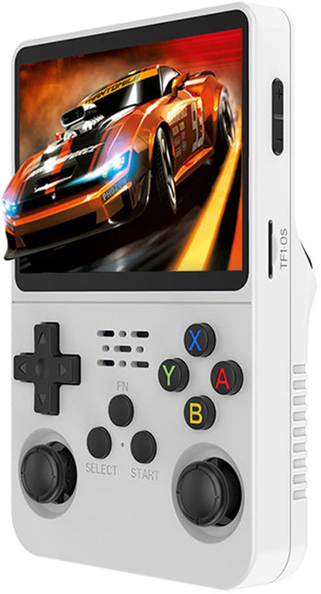 LuxeTech - Retro Game Console - Handheld Console - 10.000 Games - 64GB - Wit