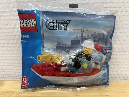 LEGO 4992 City - Fire Boat / Brandweer Boot (Polybag)