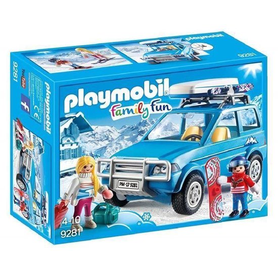 PLAYMOBIL 4x4 met dakkoffer  - 9281