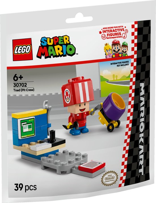 LEGO Super Mario 30702 - Mario Kart Toad Pitstop (paperbag)