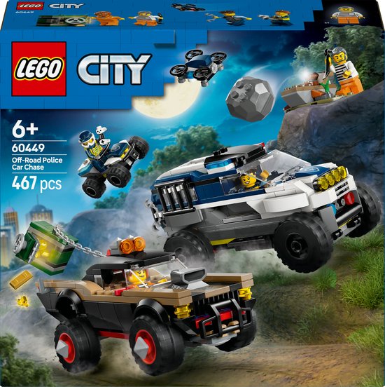 LEGO Offroad politieachtervolging